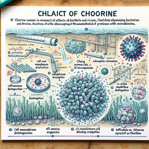 Mechanizm działania chloru w eliminacji bakterii i wirusów